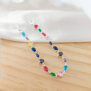 Pulsera Dama 18cm Plata 925 25575