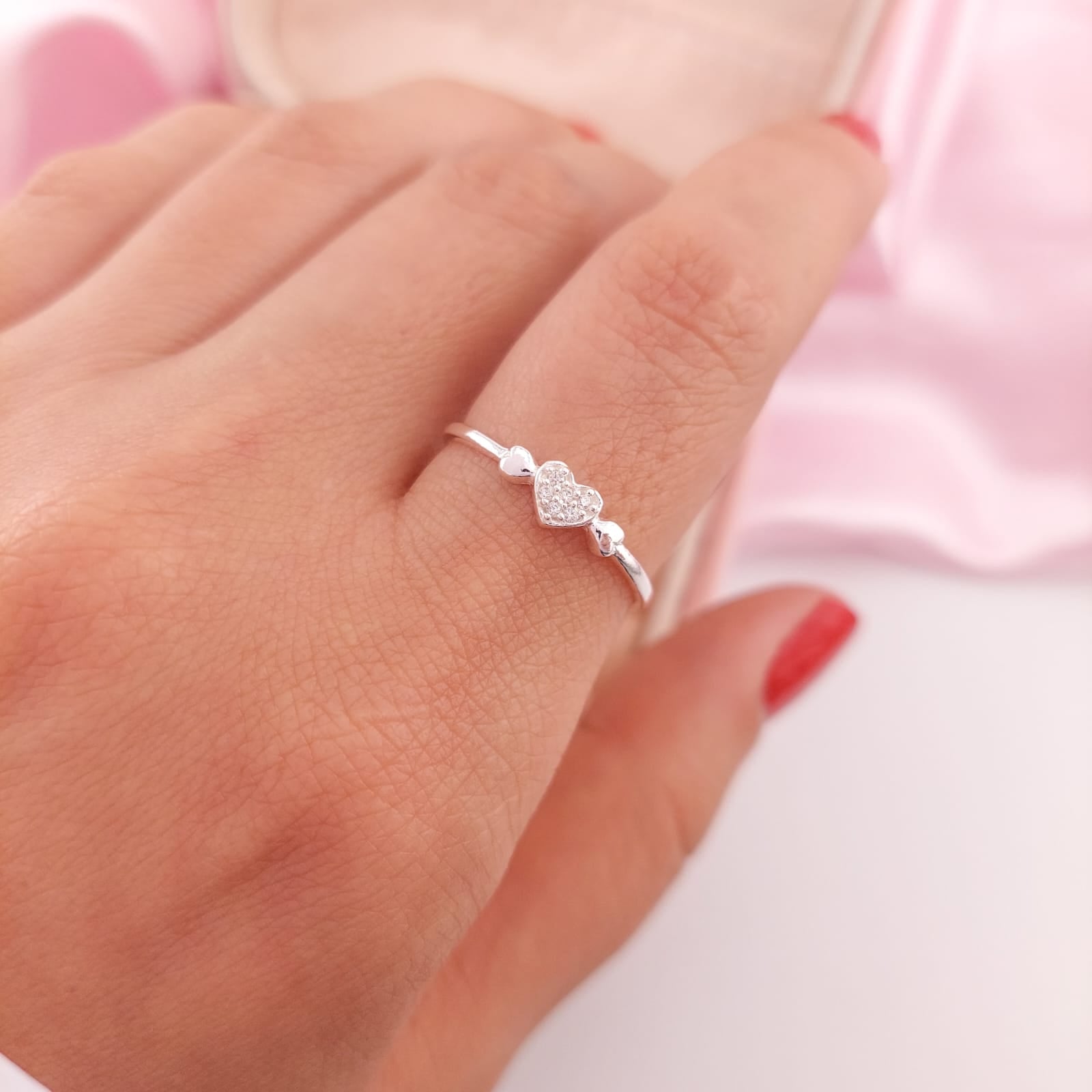 Anillo Dama Plata 925 25557v