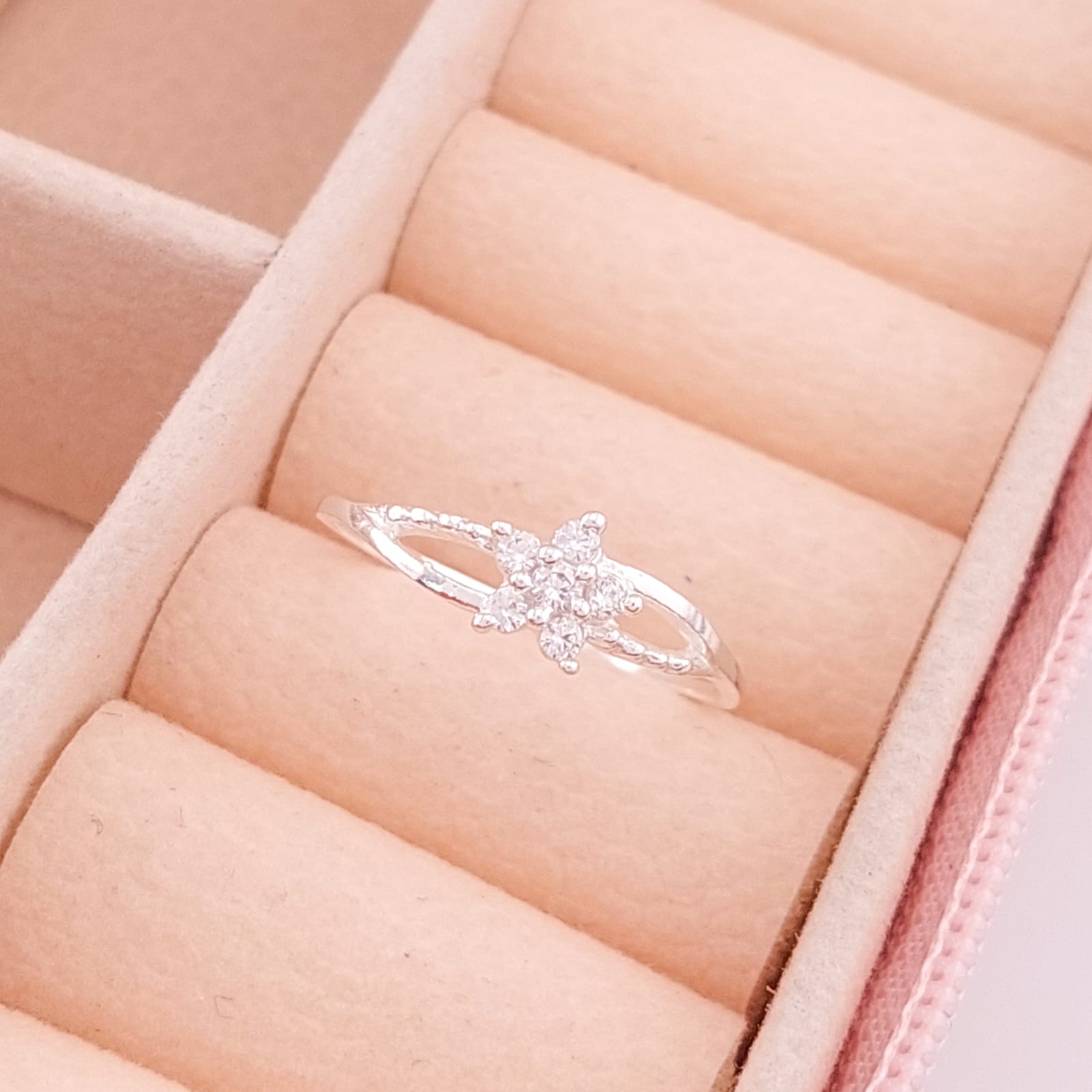 Anillo Dama Plata 925 25558v
