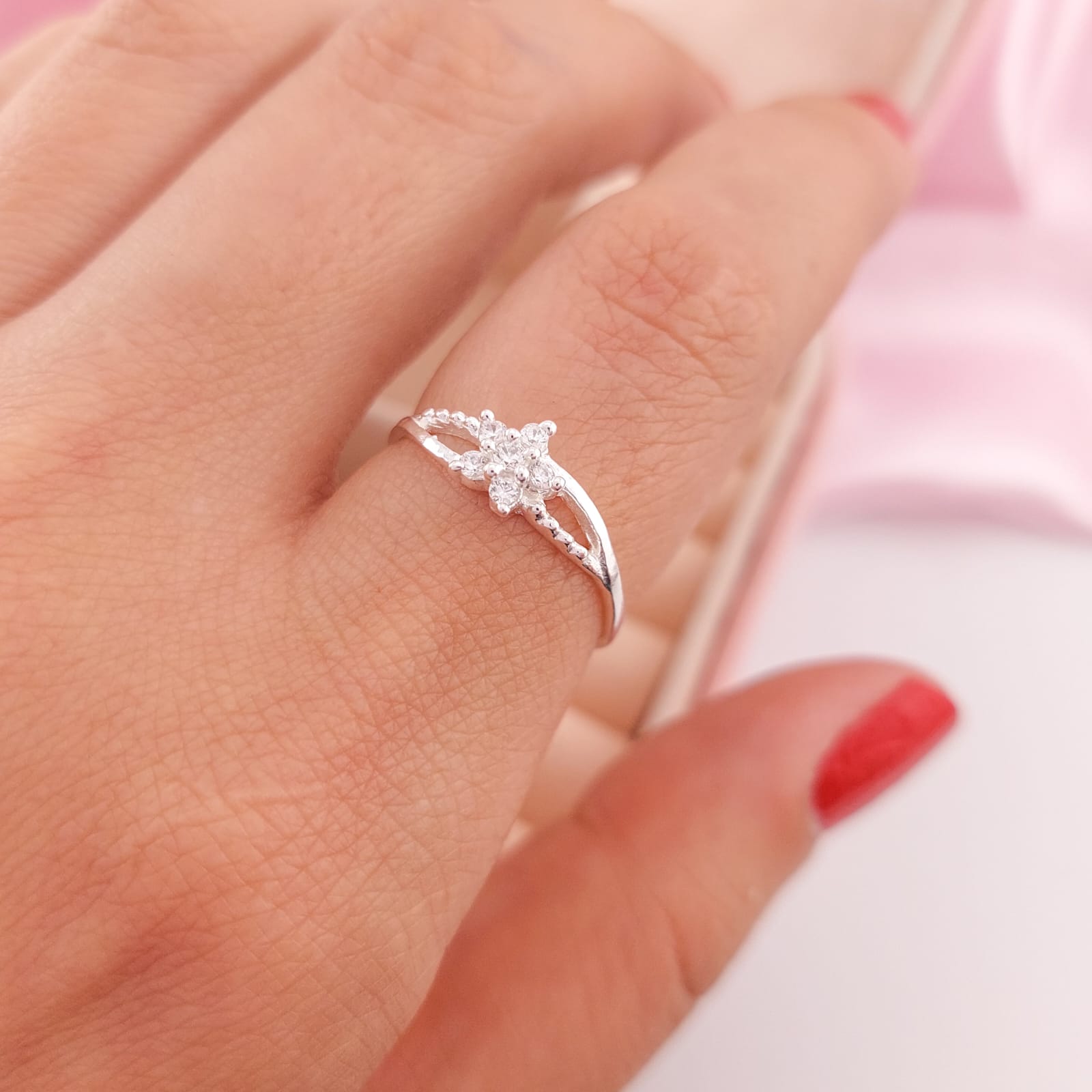 Anillo Dama Plata 925 25558v
