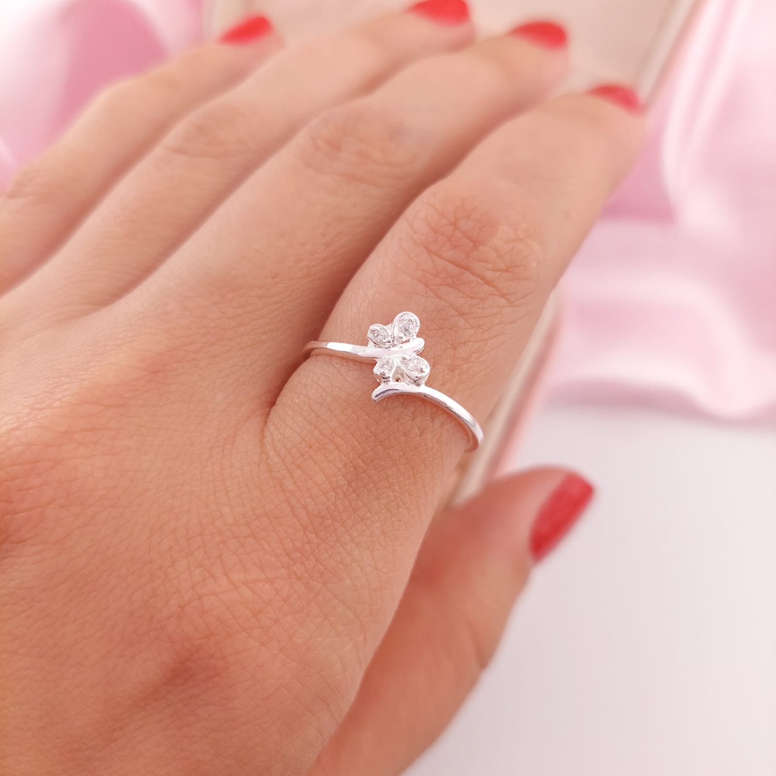 Anillo Dama Plata 925 25556v