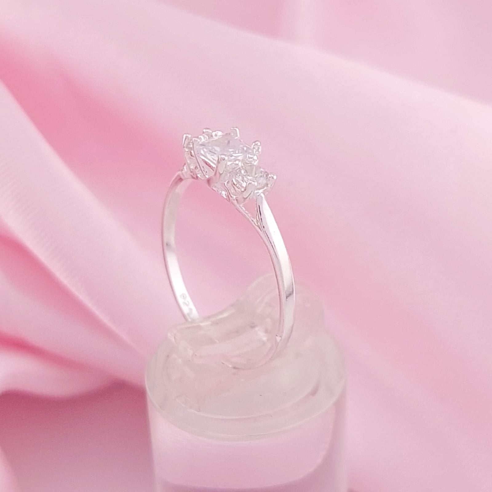 Anillo Dama Plata 925 25552v