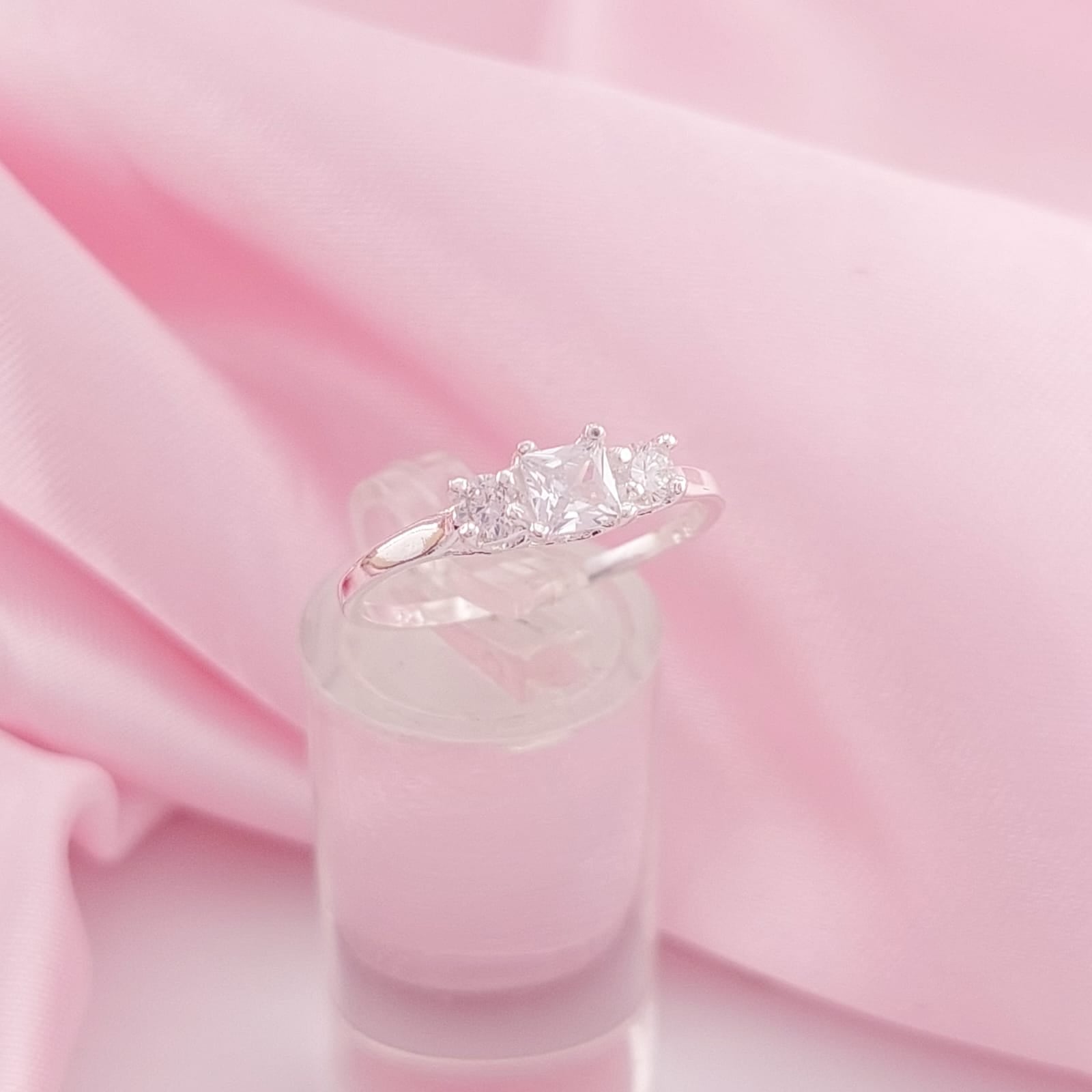 Anillo Dama Plata 925 25552v