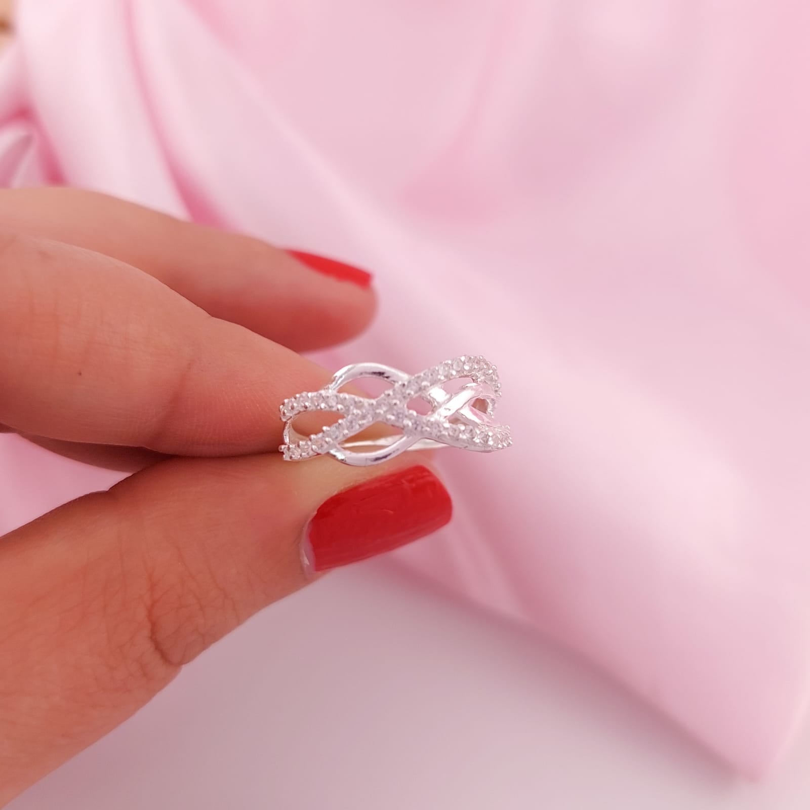 Anillo Dama Plata 925 25555v
