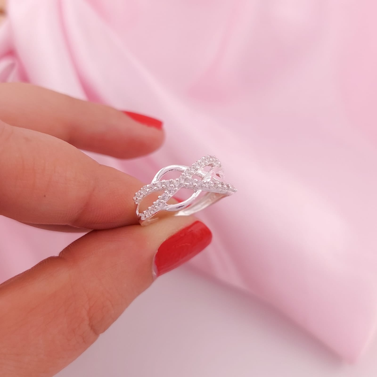Anillo Dama Plata 925 25555v