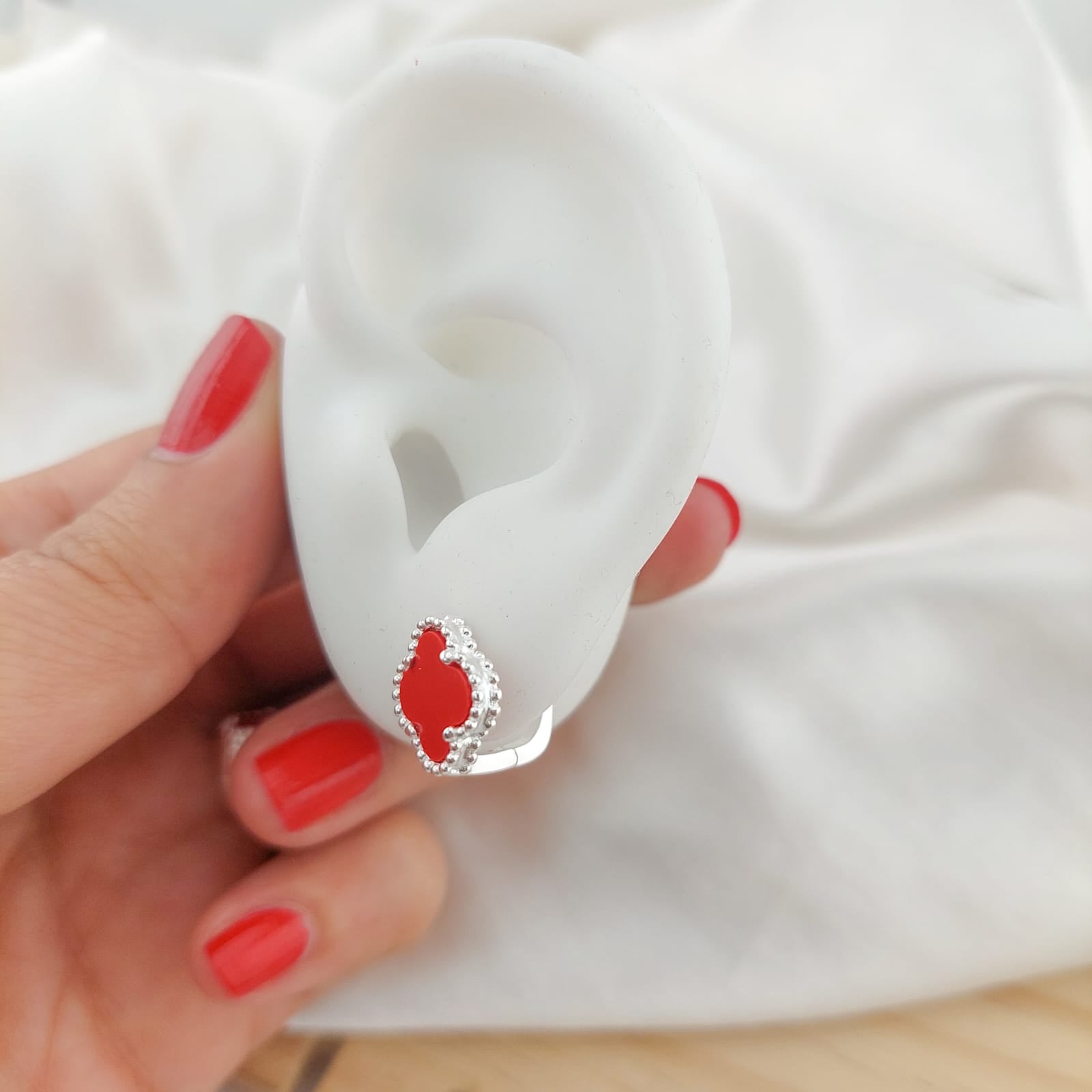 Aretes Dama Plata 925 25579