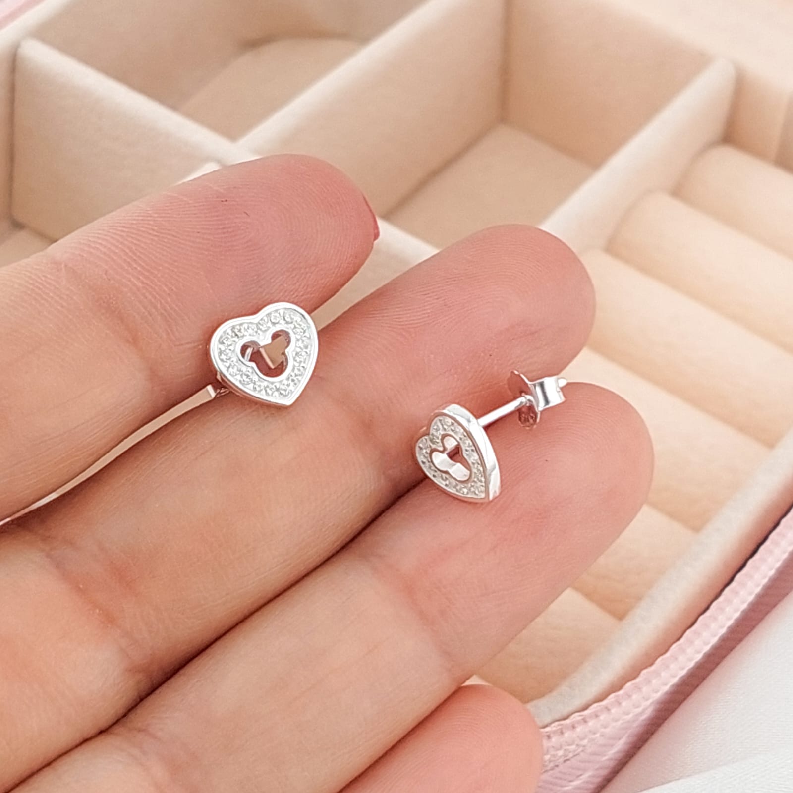 Aretes Dama Plata 925 25581