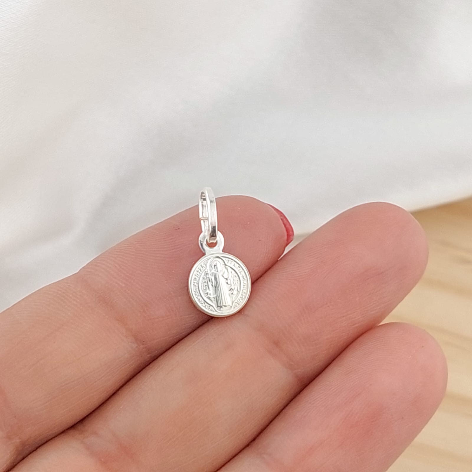 Dije 8mm Plata 925 25568