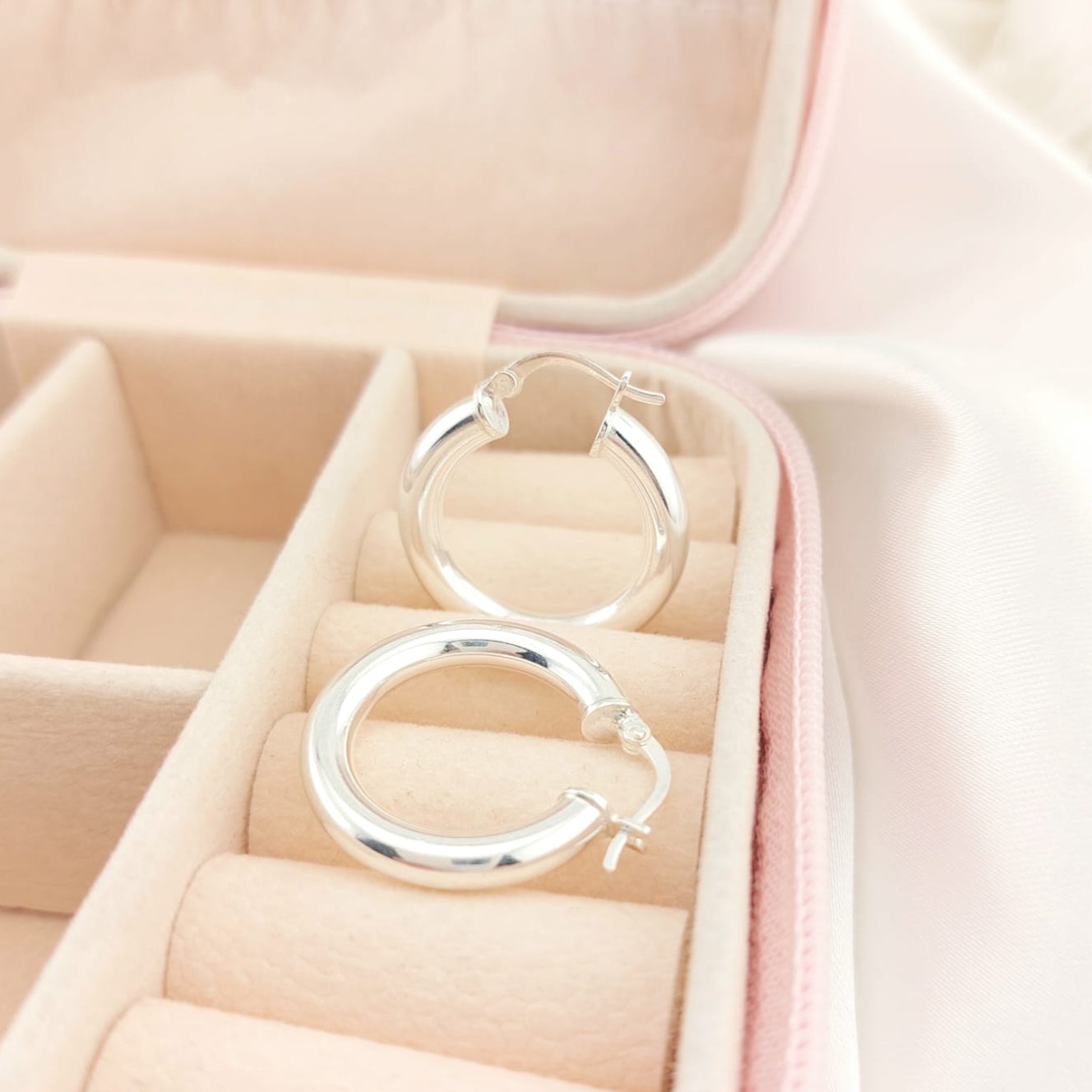 Argollas 22mm Plata 925 25570
