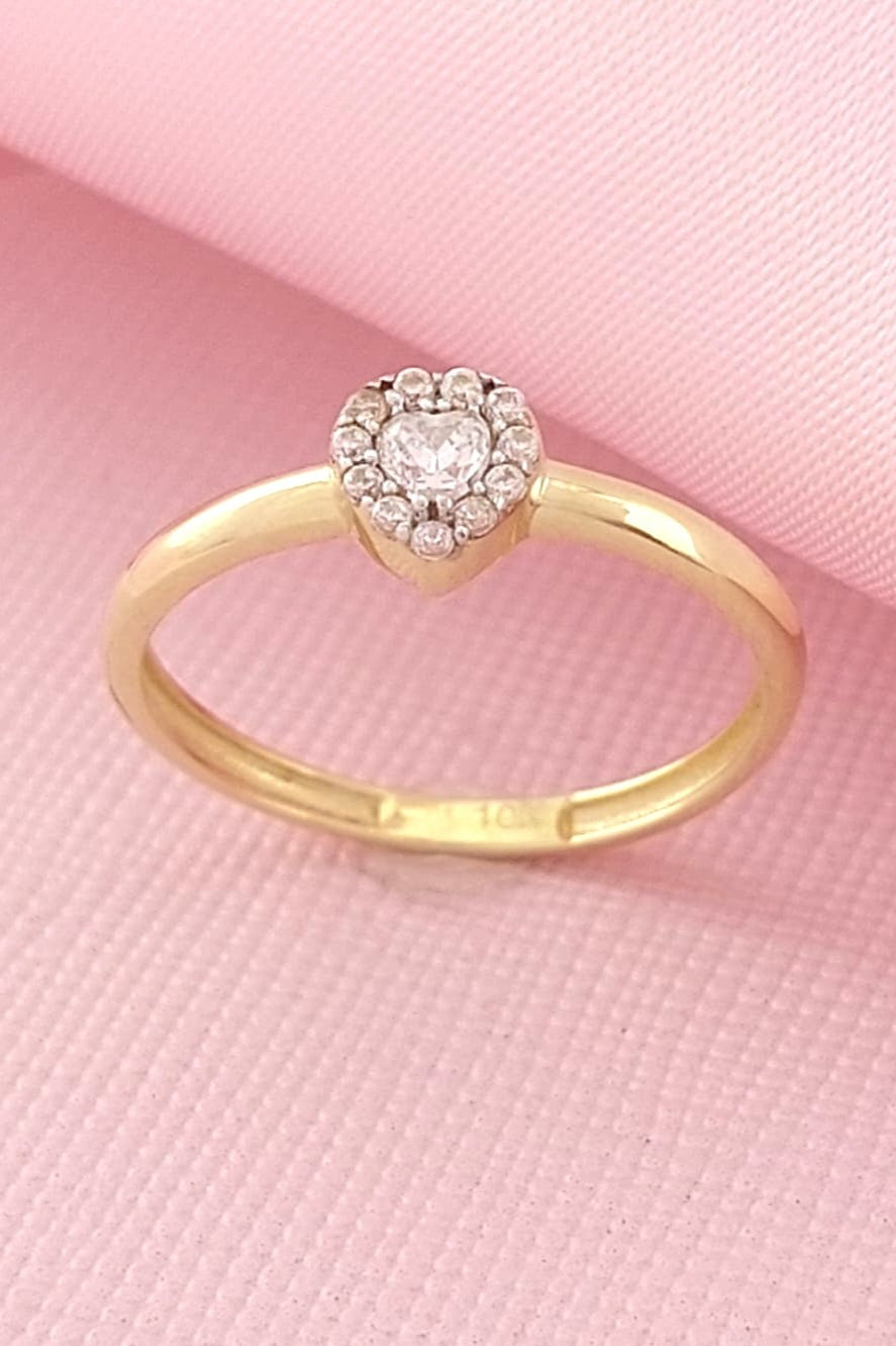 Anillo Dama Oro 10k 25635