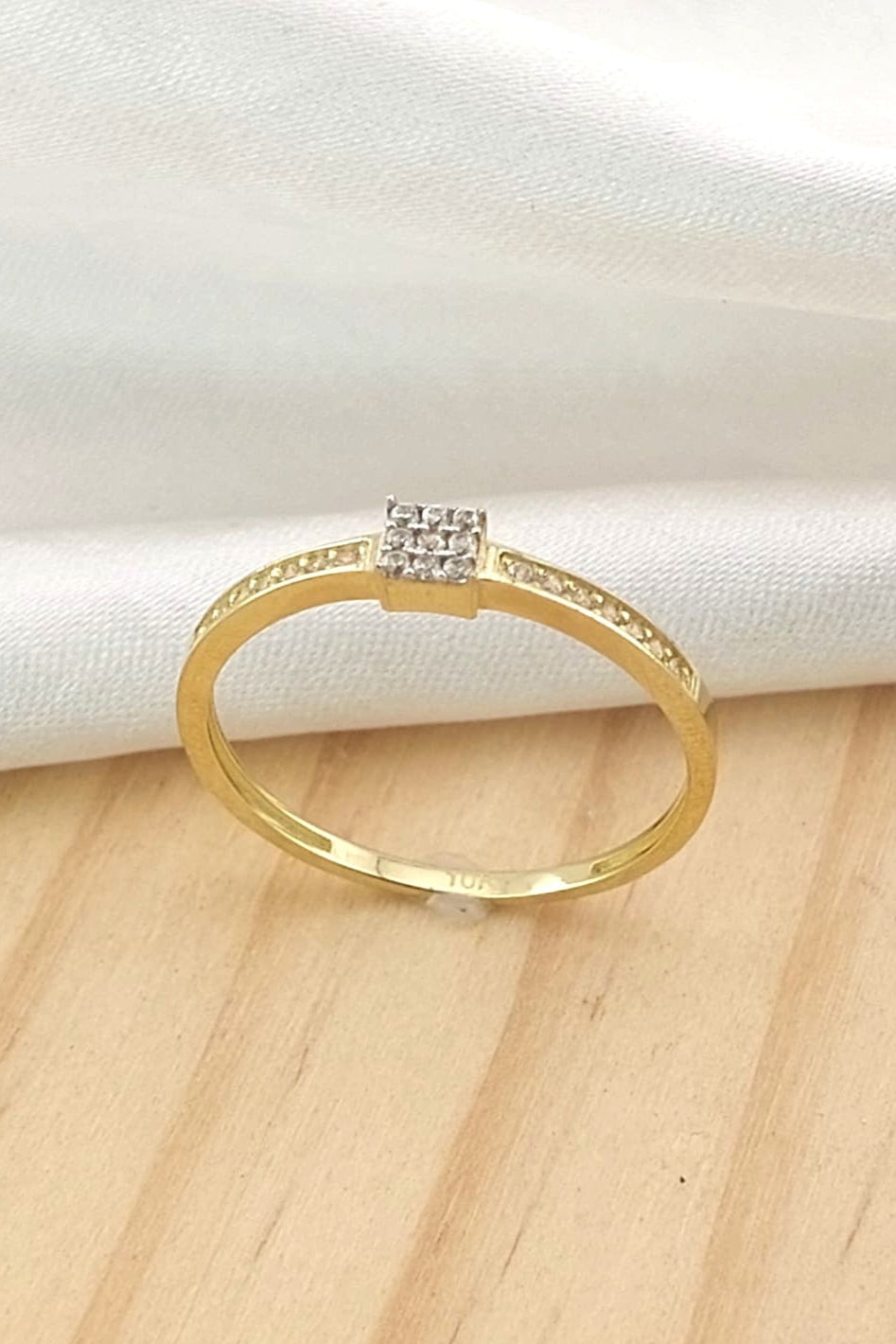 Anillo Dama Oro 10k 25634