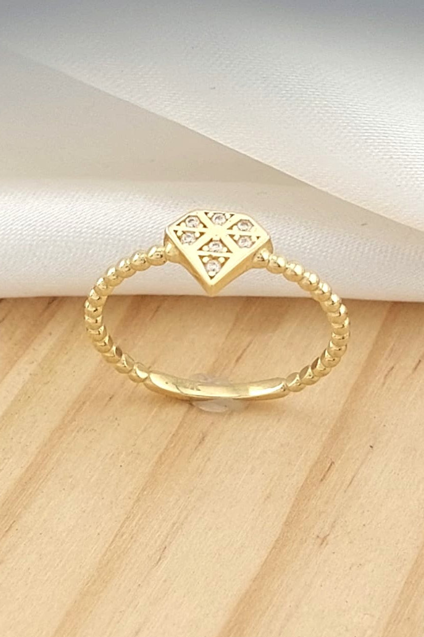 Anillo Dama Oro 10k 25629