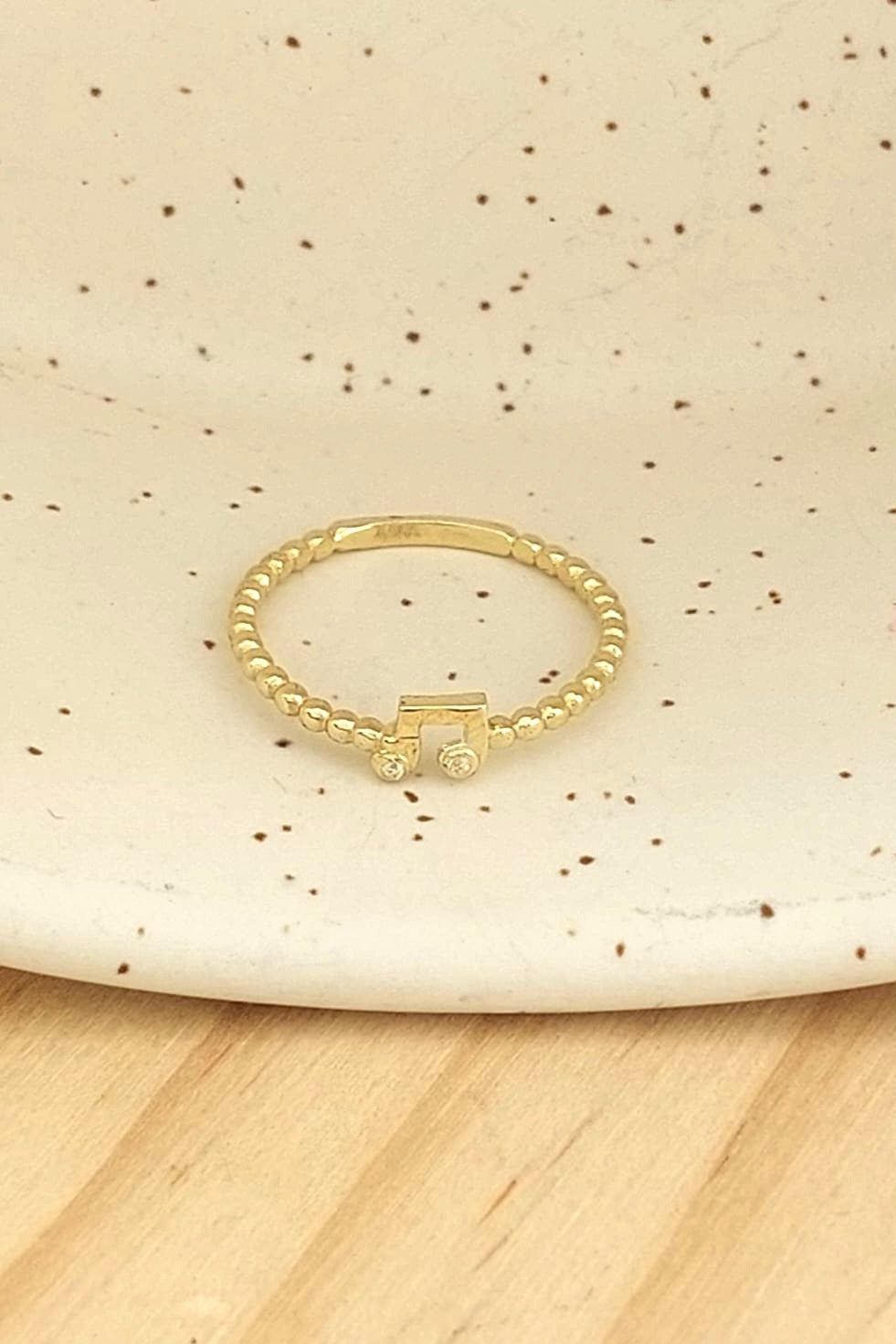 Anillo Dama Oro 10k 25630