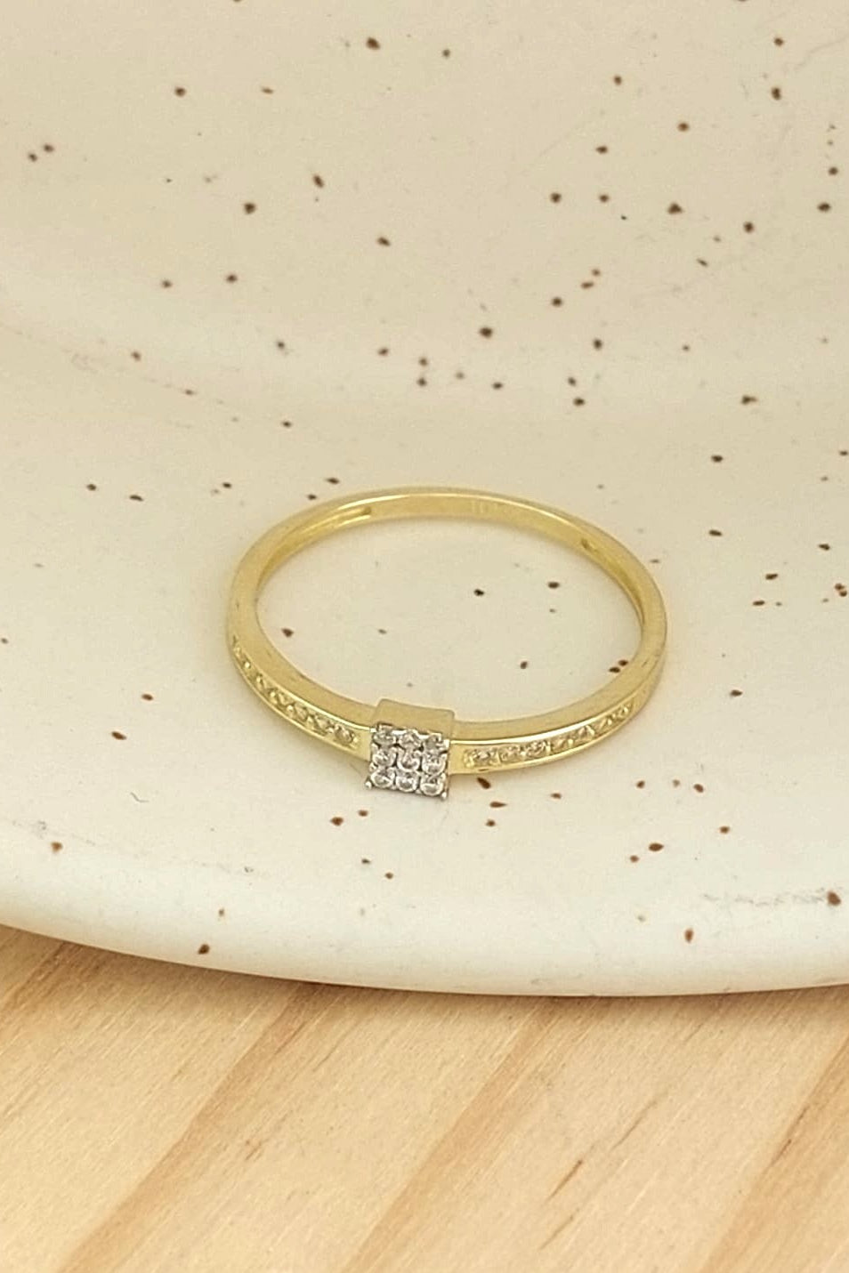 Anillo Dama Oro 10k 25634