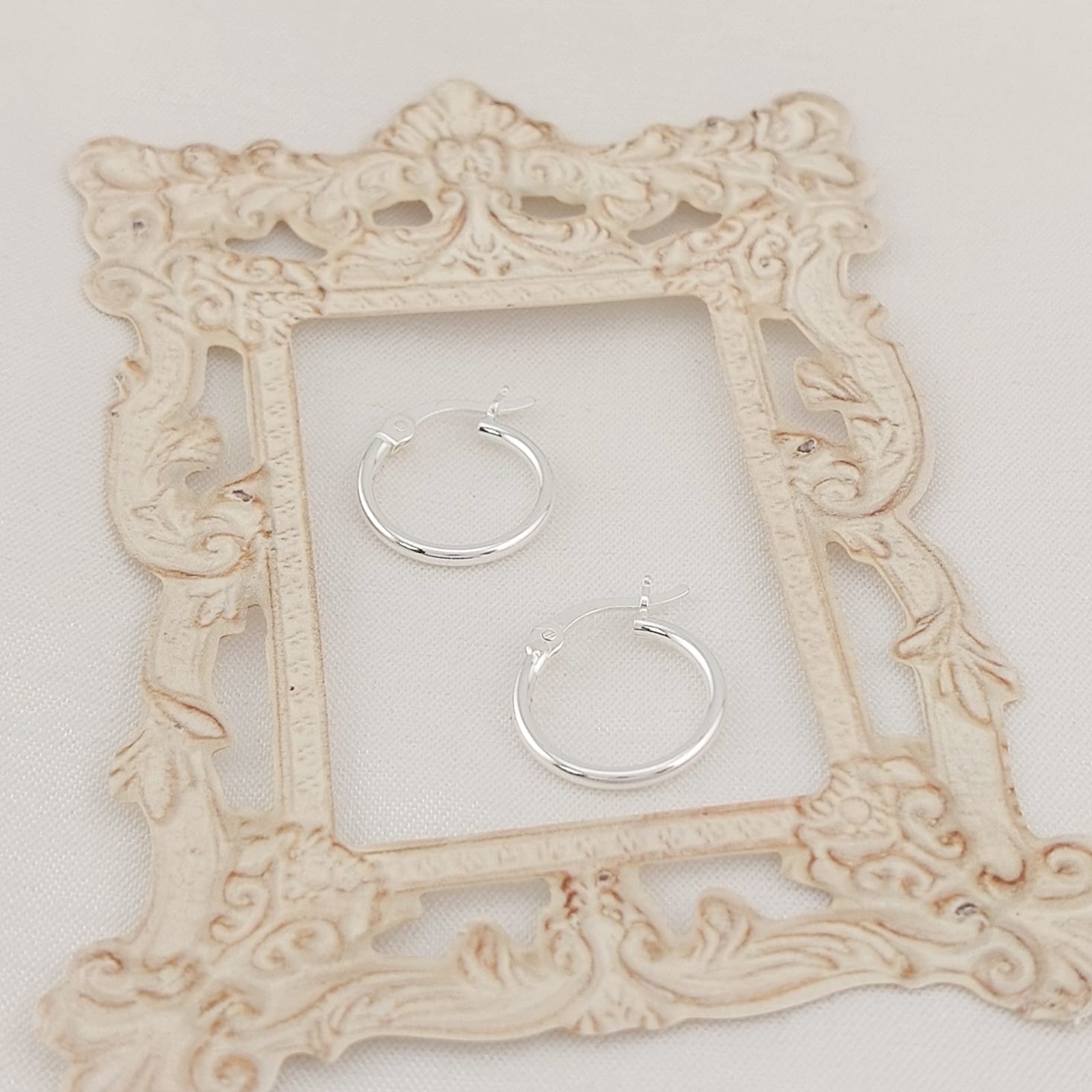 Argollas 13mm Plata 925 25650