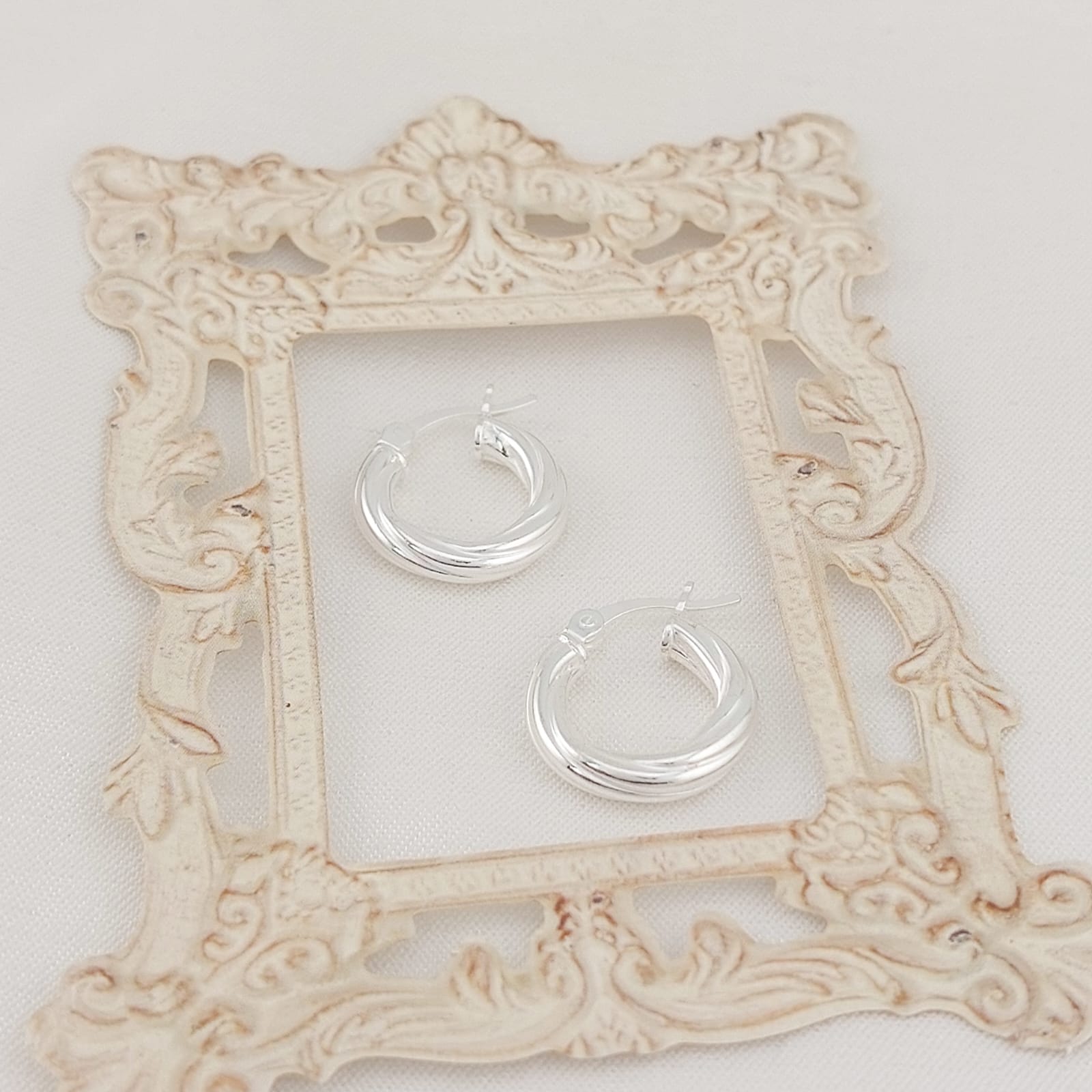 Argollas 15mm Plata 925 25652