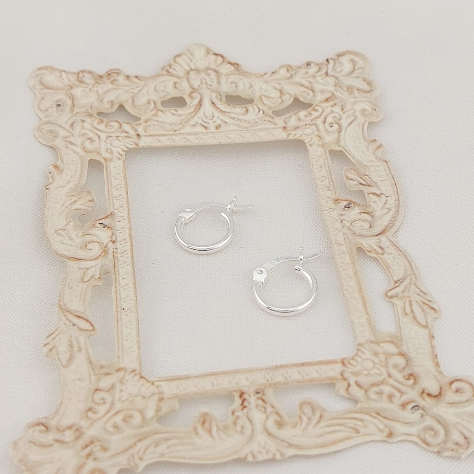 Argollas 10mm Plata 925 25649