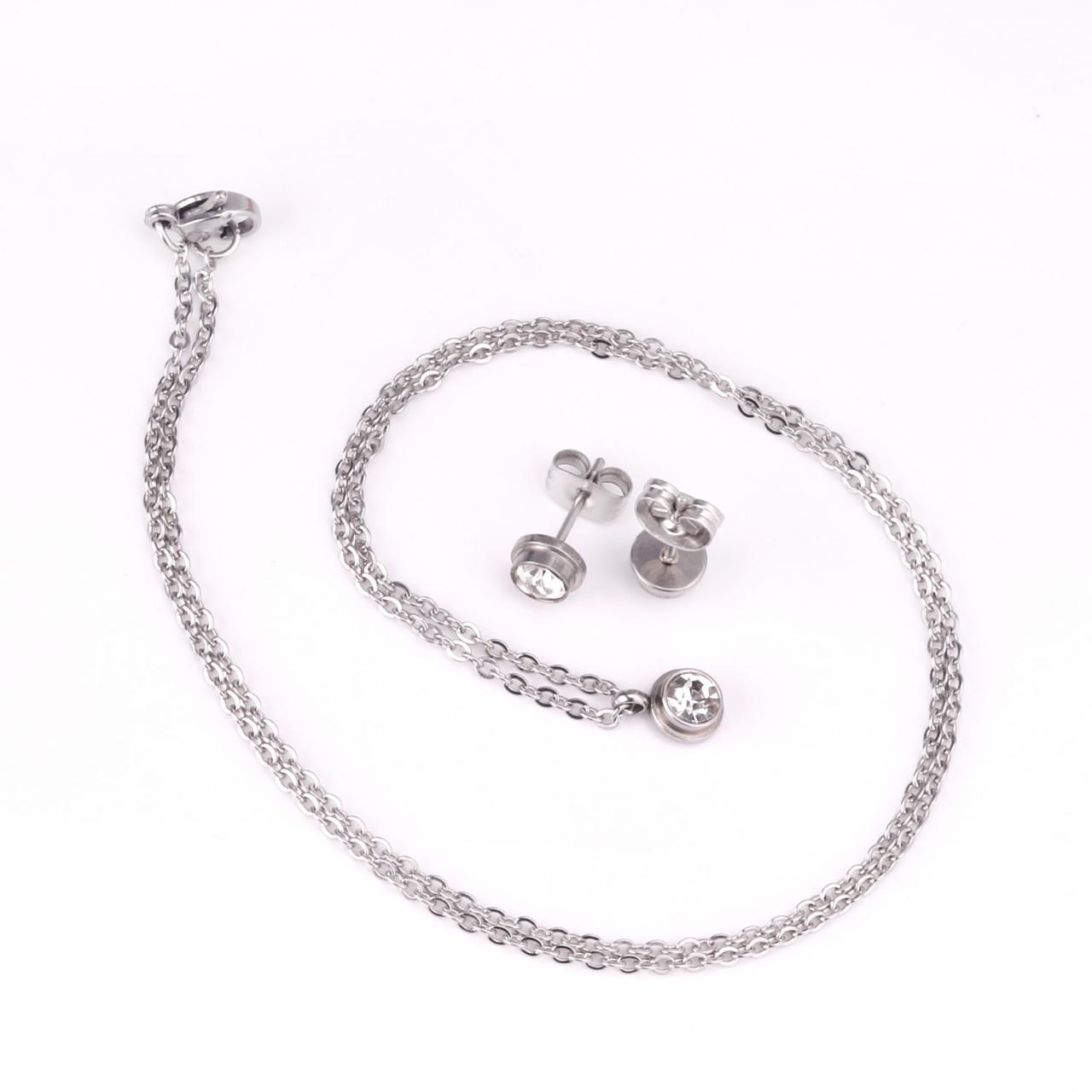 Juego Dama Acero 25719