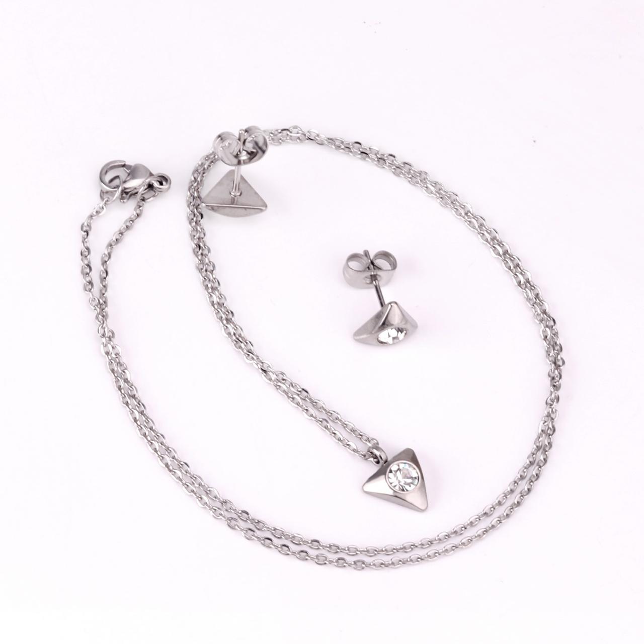 Juego Dama Acero 25720