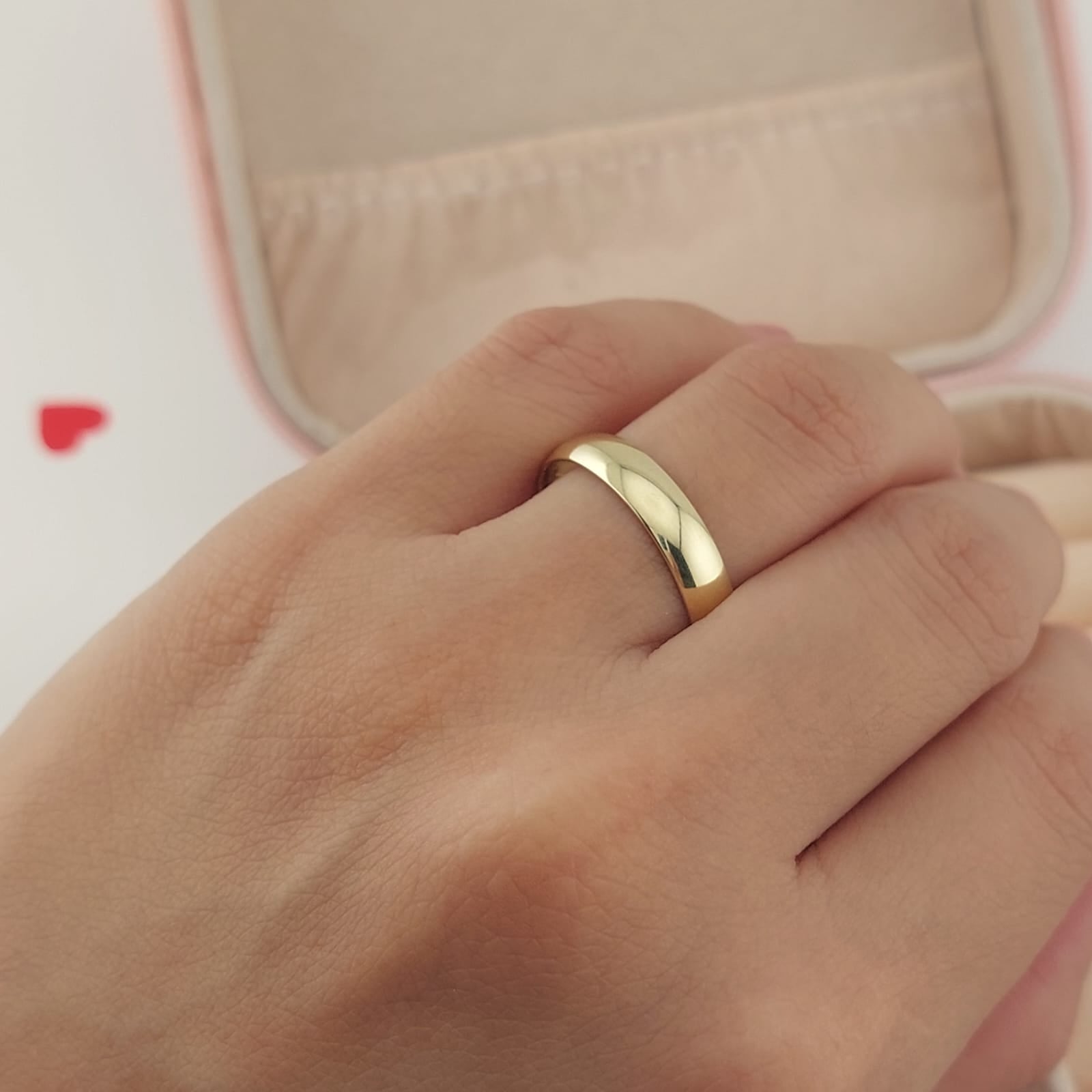 Anillo Matrimonio 5mm Oro 10k Italia 25741