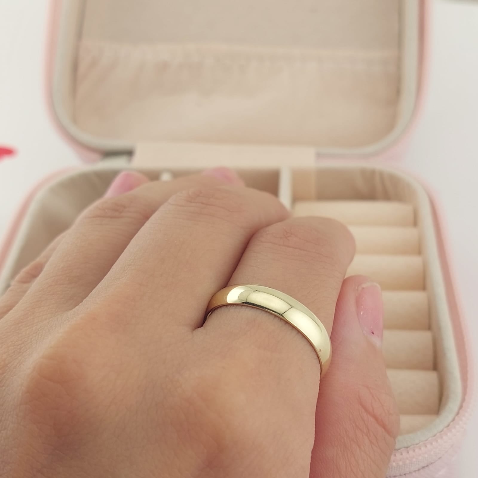 Anillo Matrimonio 4mm Oro 10k Italia 25742