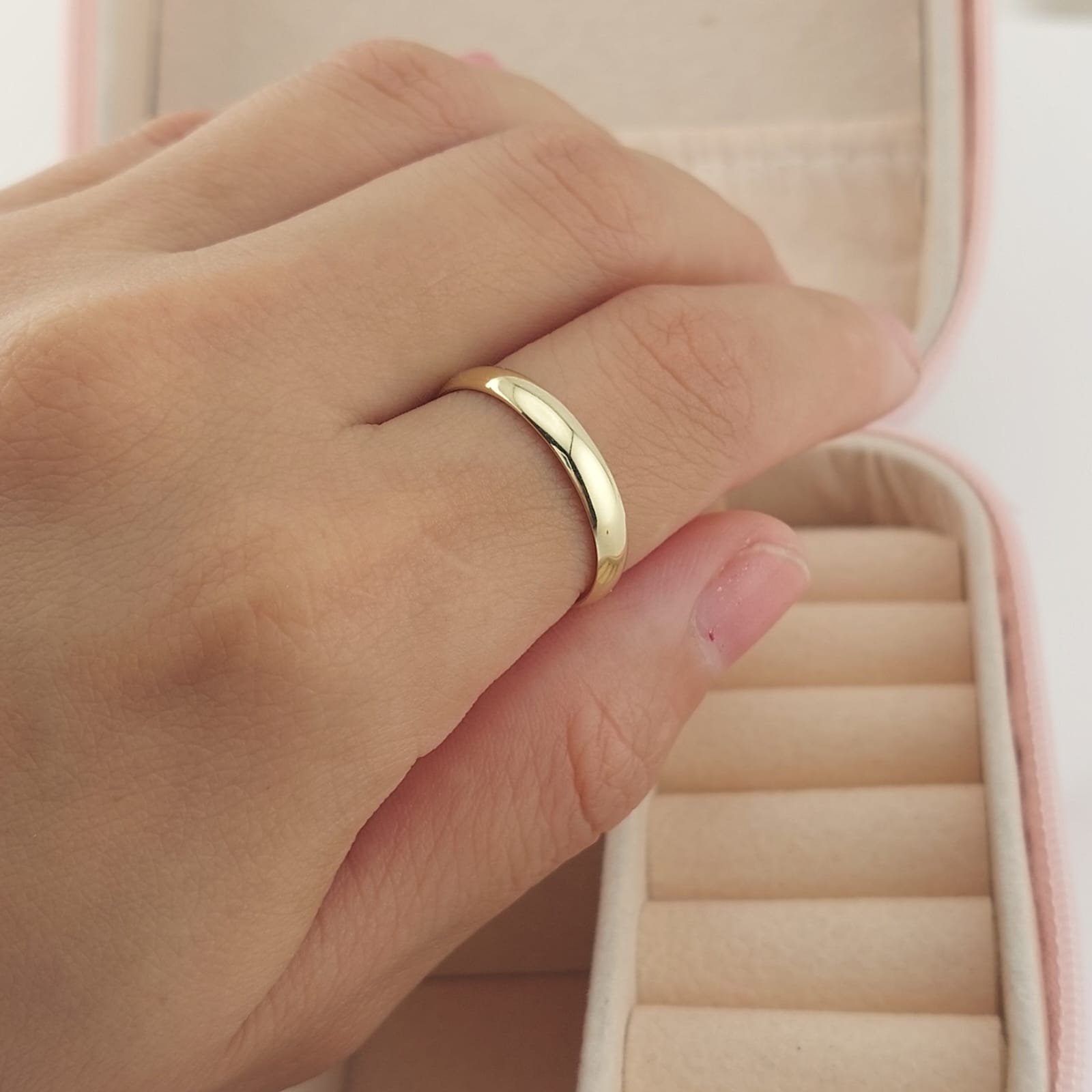 Anillo Matrimonio 3mm Oro 10k Italia 25743