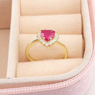 Anillo Dama Promesa Oro 10k 25757