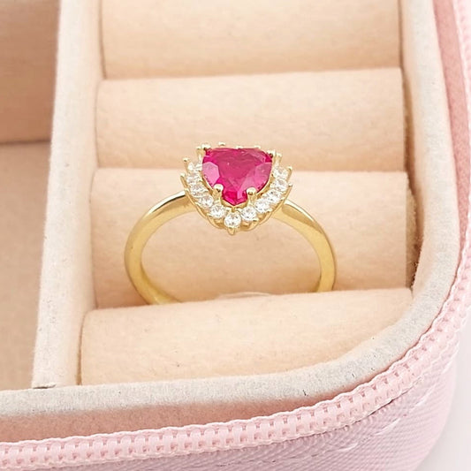 Anillo Dama Promesa Oro 10k 25757