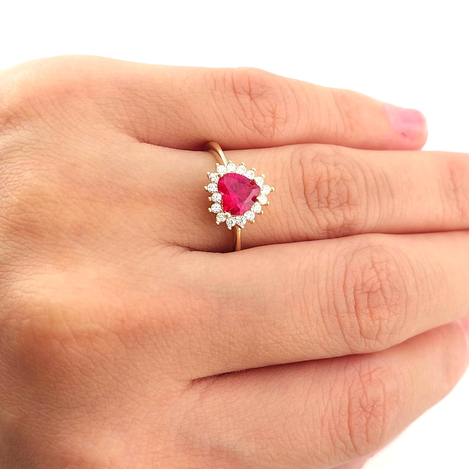 Anillo Dama Oro 10k 25757