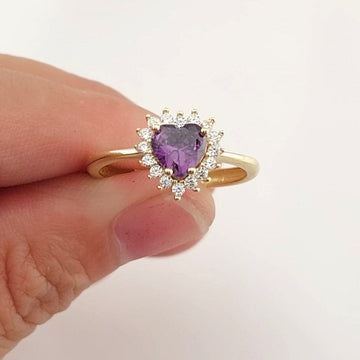 Anillo Dama Promesa Oro 10k 1.8g 25758