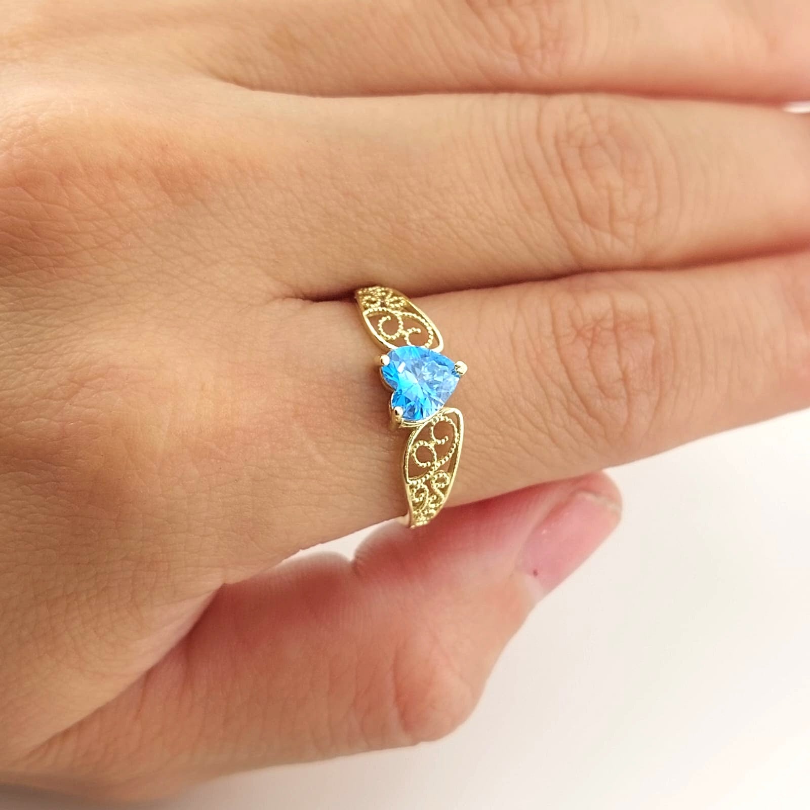Anillo Dama Oro 10k 25762