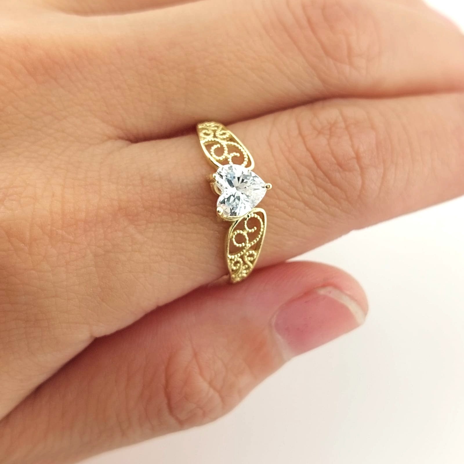 Anillo Dama Oro 10k 25761