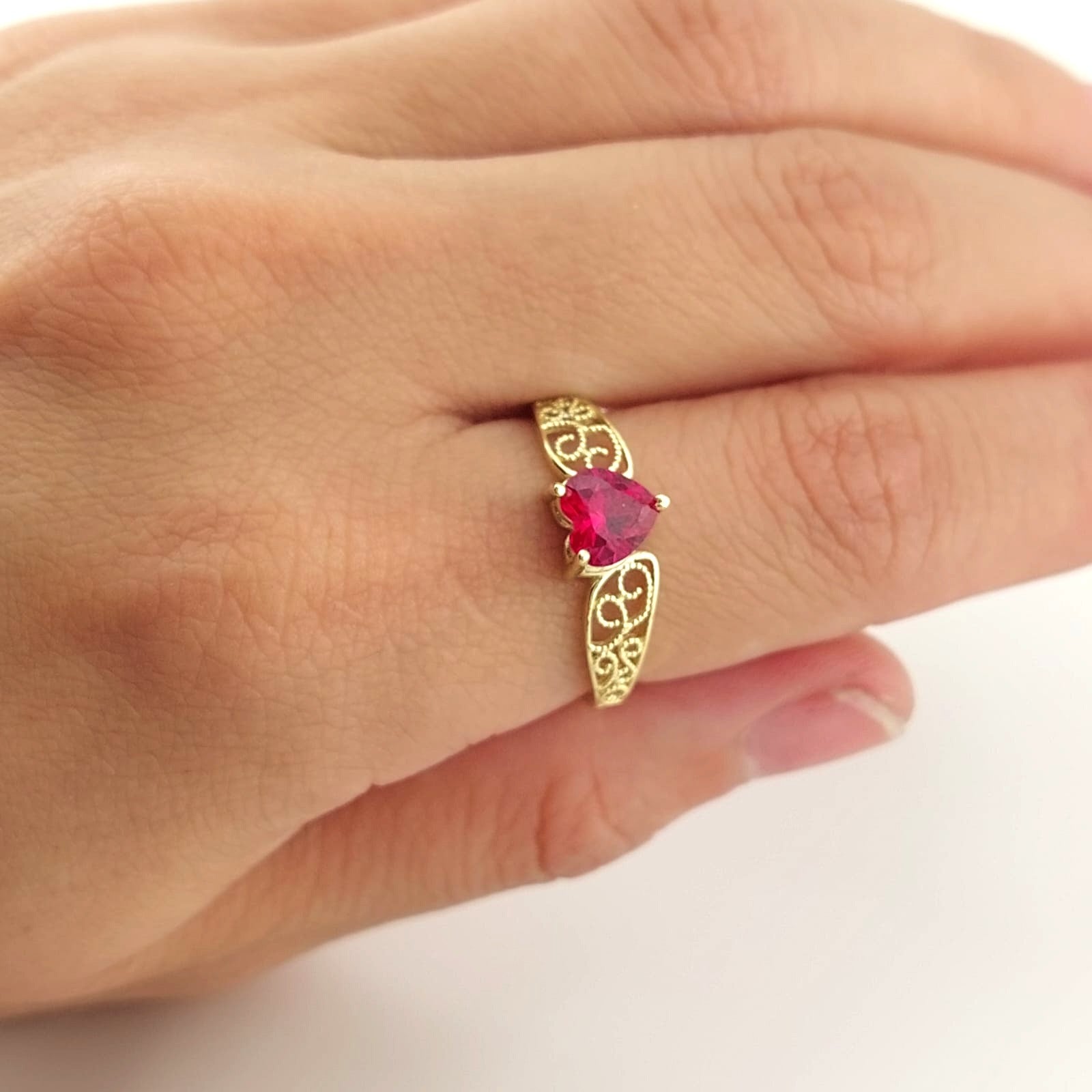 Anillo Dama Oro 10k 25764
