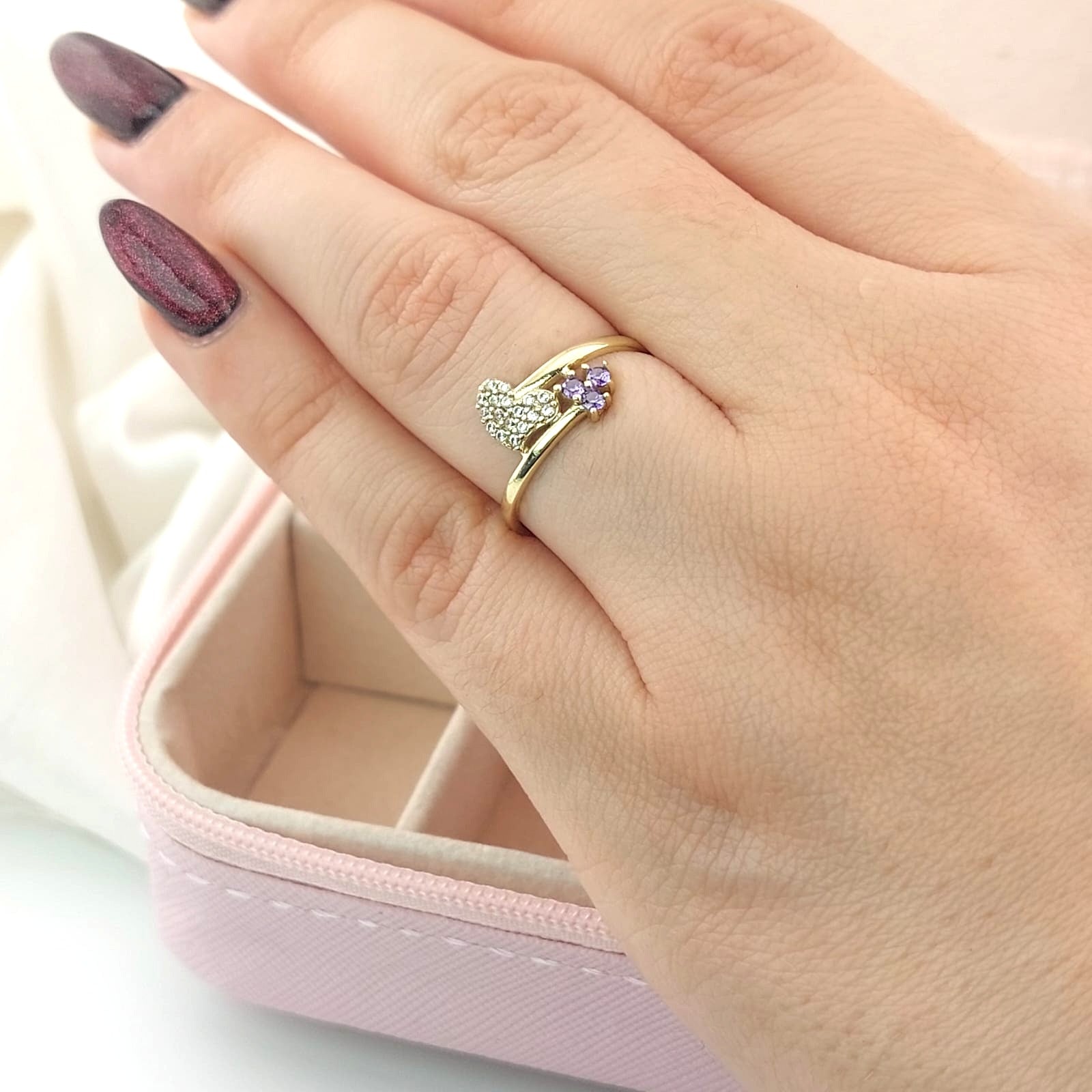 Anillo Dama Oro 10k 25751