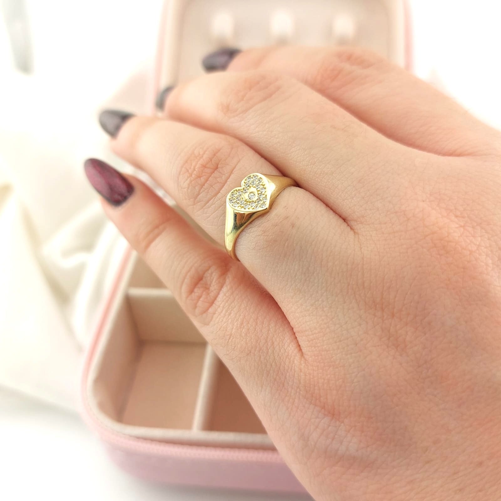 Anillo Dama Oro 10k 25750