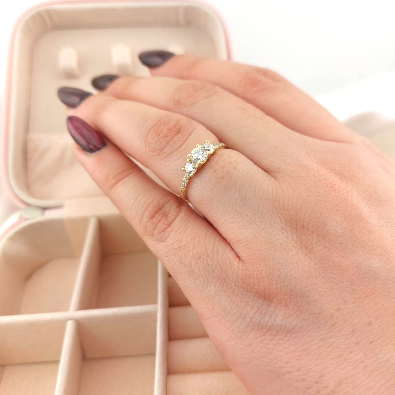 Anillo Dama Oro 10k 25748