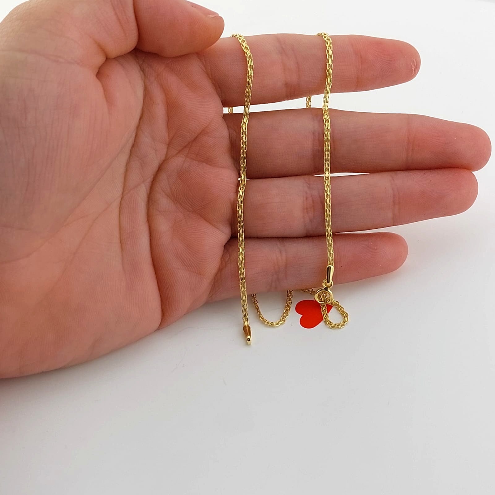 Cadena Dama 45cm Oro 10k Italia 25776