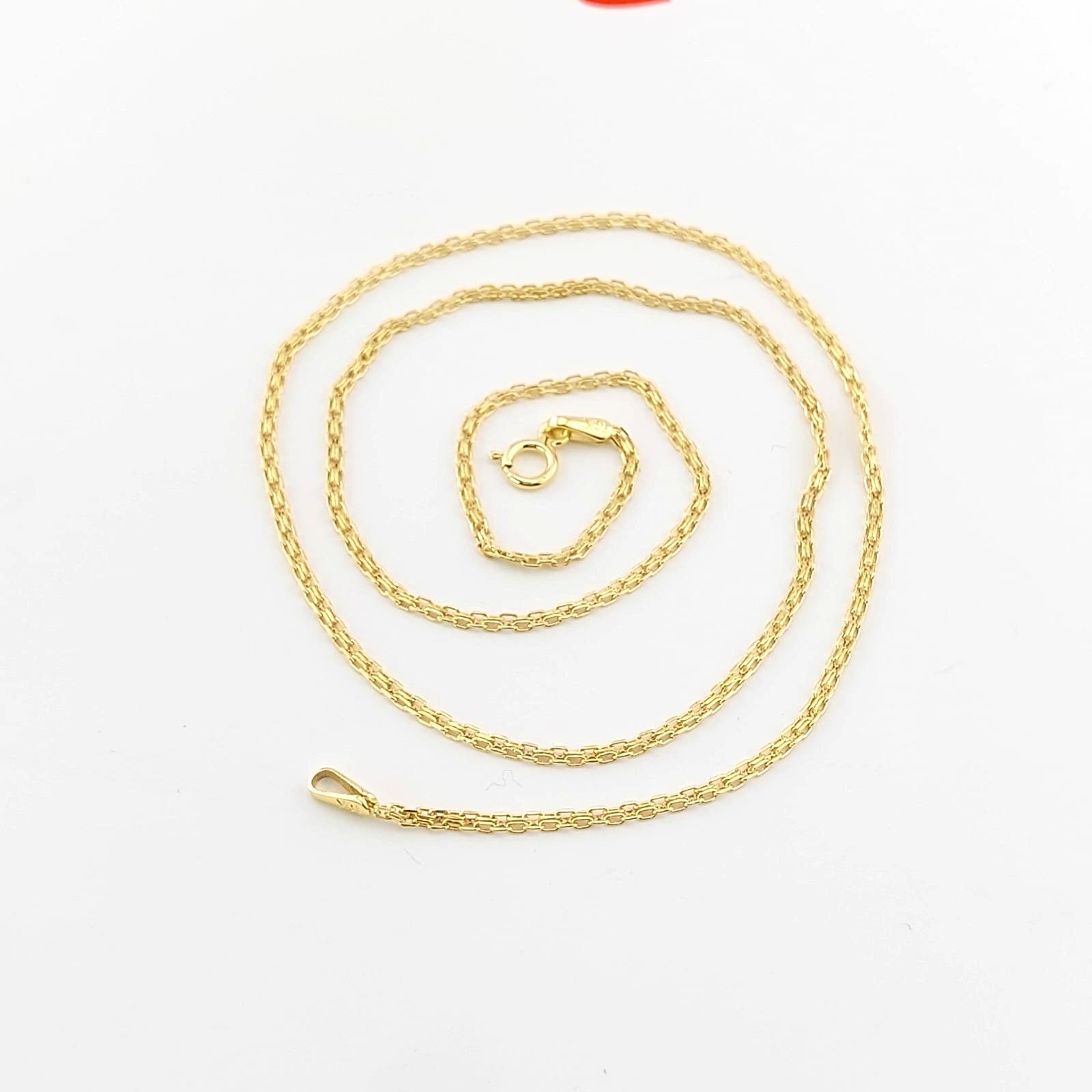 Cadena Dama 50cm Oro 10k Italia 25777