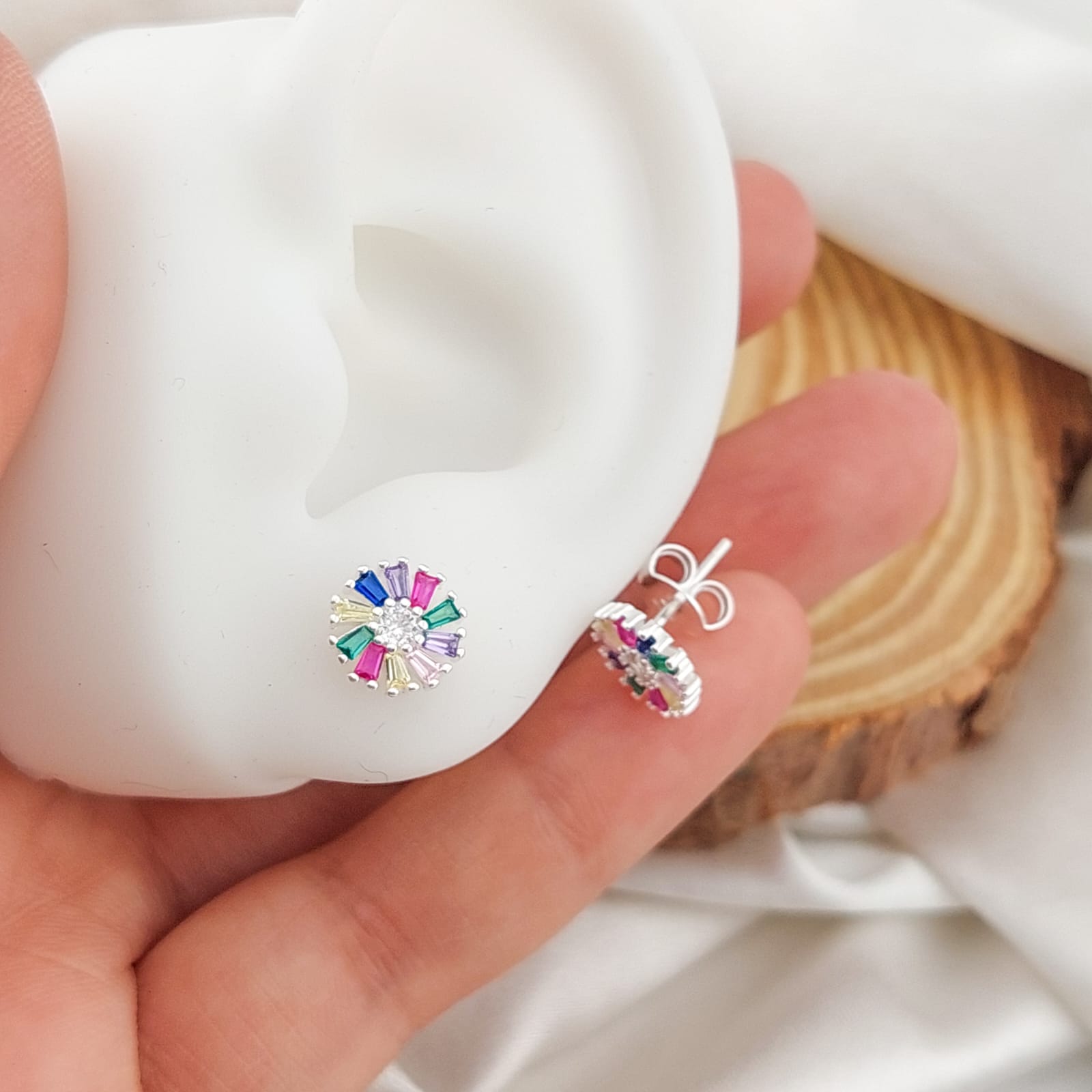 Aretes Dama Plata 925 25873