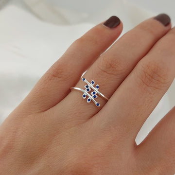 Anillo Dama Plata 925 26021