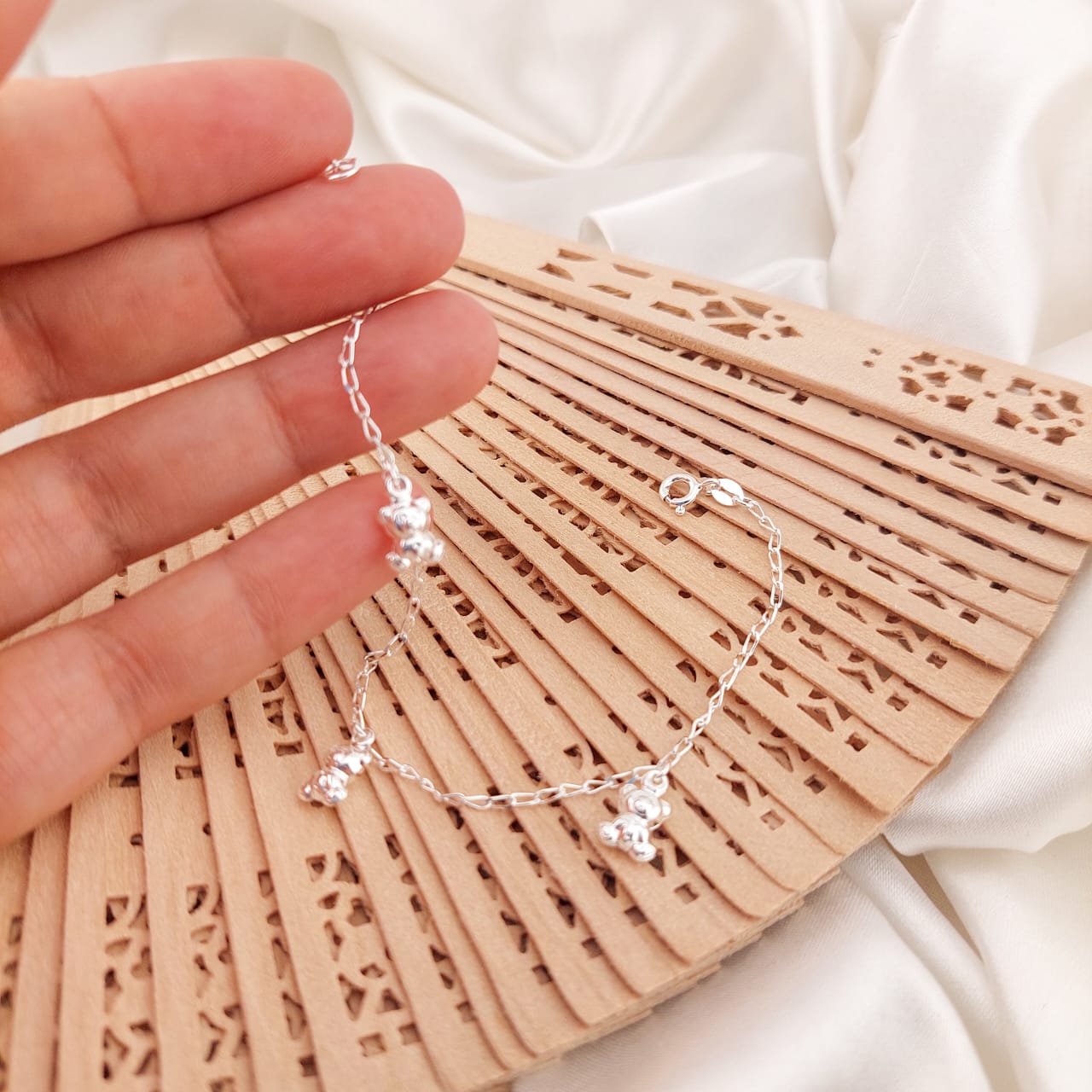 Pulsera Dama 18cm Plata 925 25839