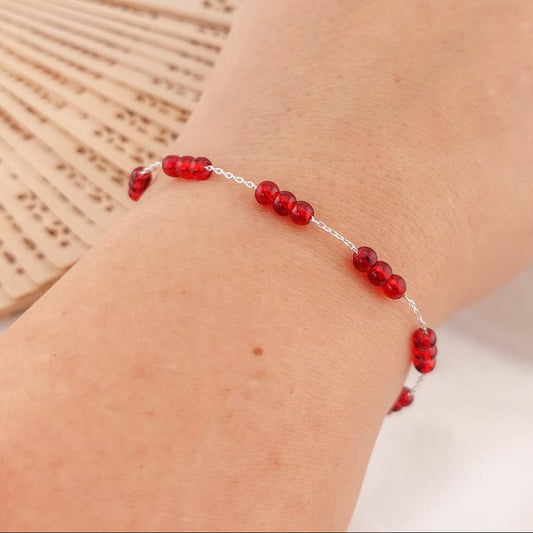 Pulsera Dama 18-20cm Plata 925 25830