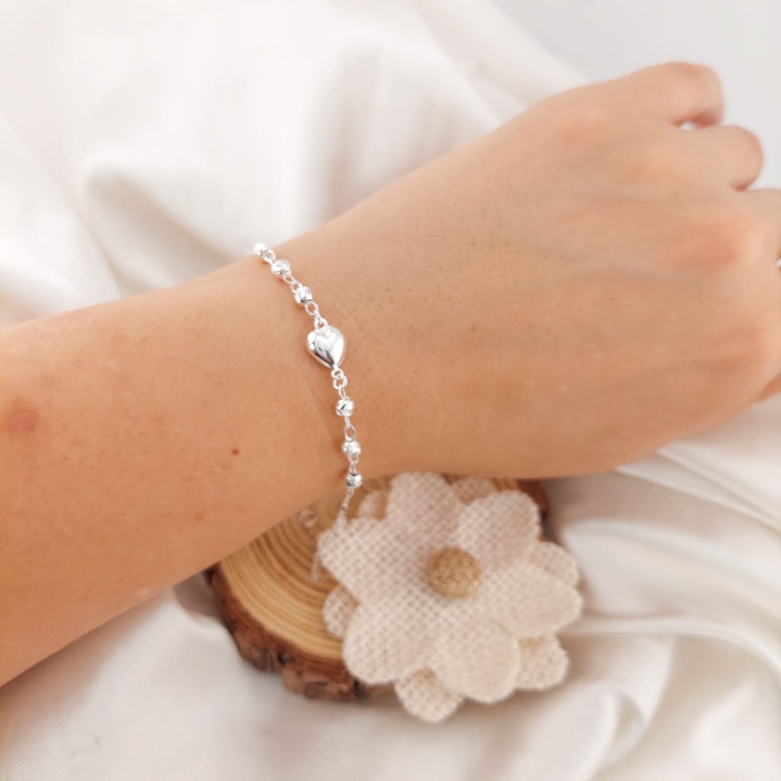 Pulsera Dama 19cm Plata 925 25841