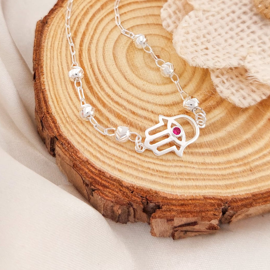 Pulsera Dama 19cm Plata 925 25833