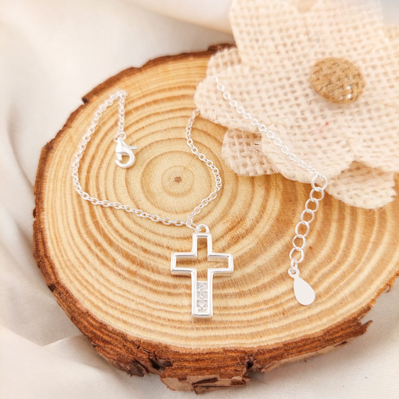 Pulsera Dama 17-19cm Plata 925 25844