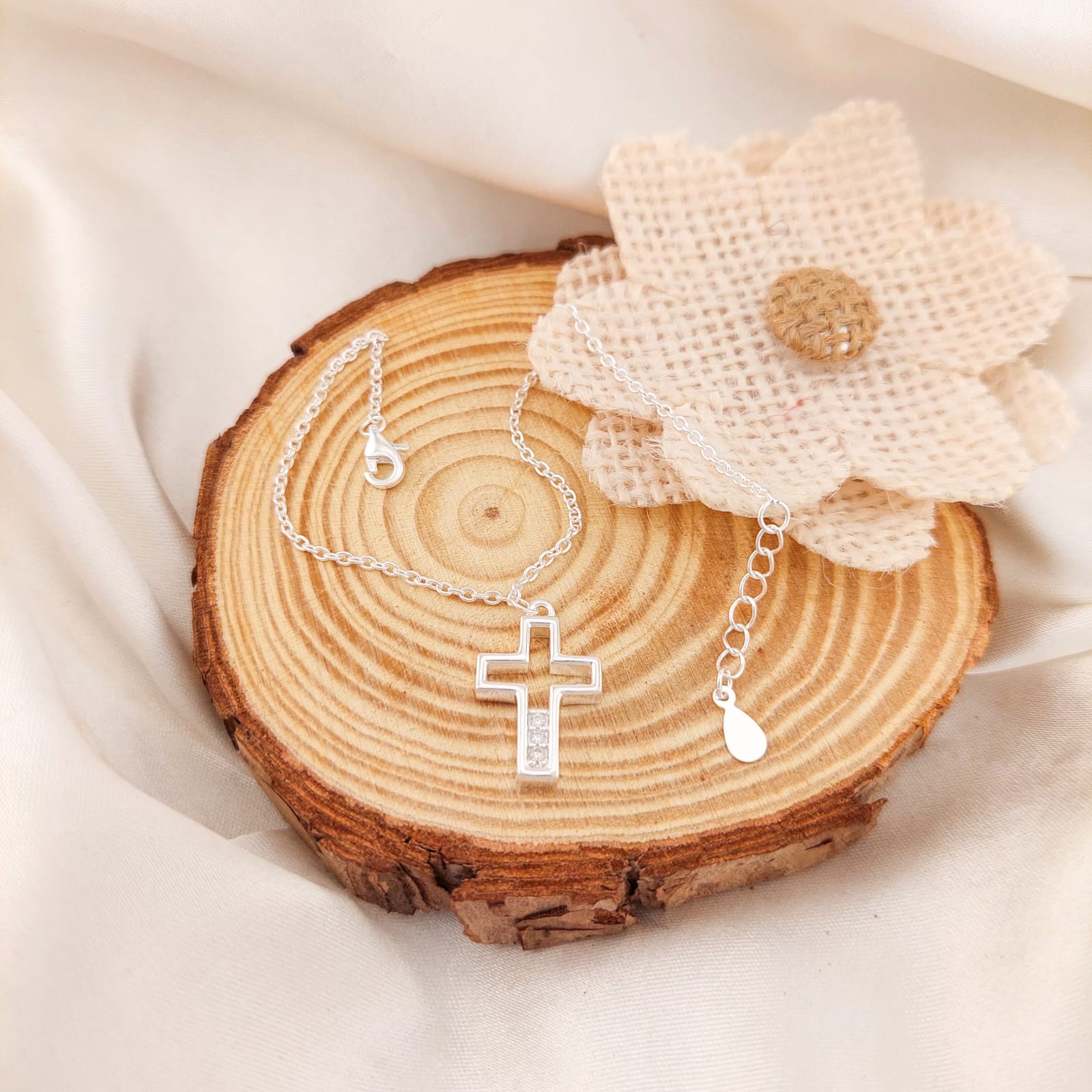 Pulsera Dama 17-19cm Plata 925 25844