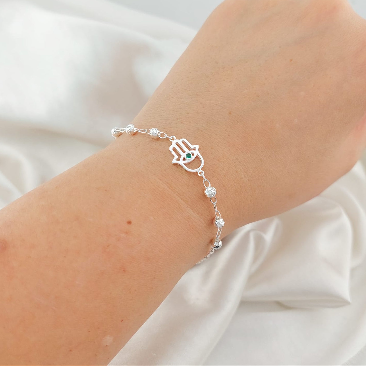 Pulsera Dama 19cm Plata 925 25836