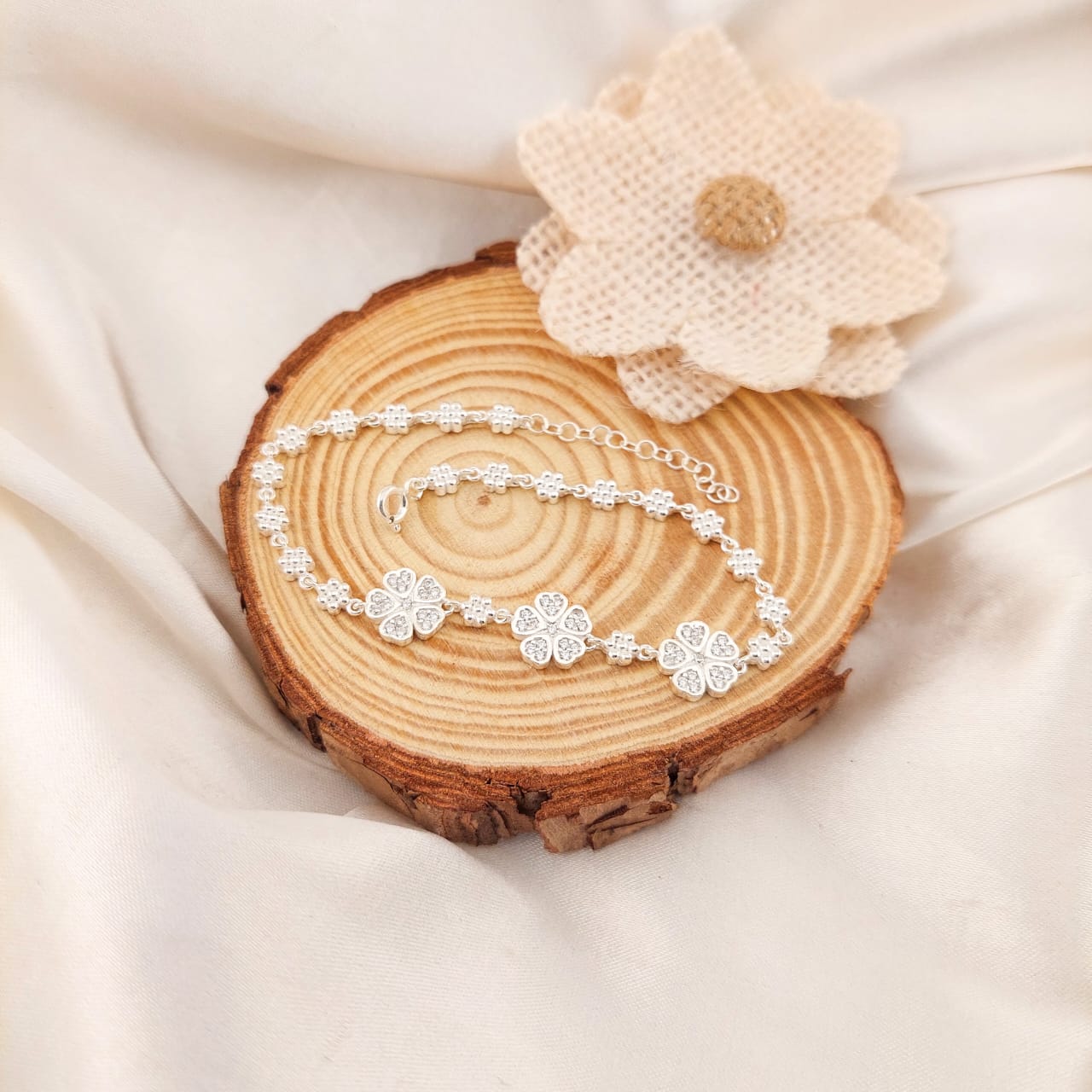 Pulsera Dama 18-20cm Plata 925 25843