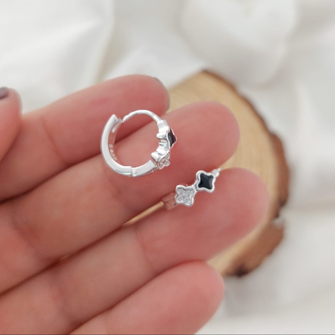 Huggies 13mm Plata 925 25888