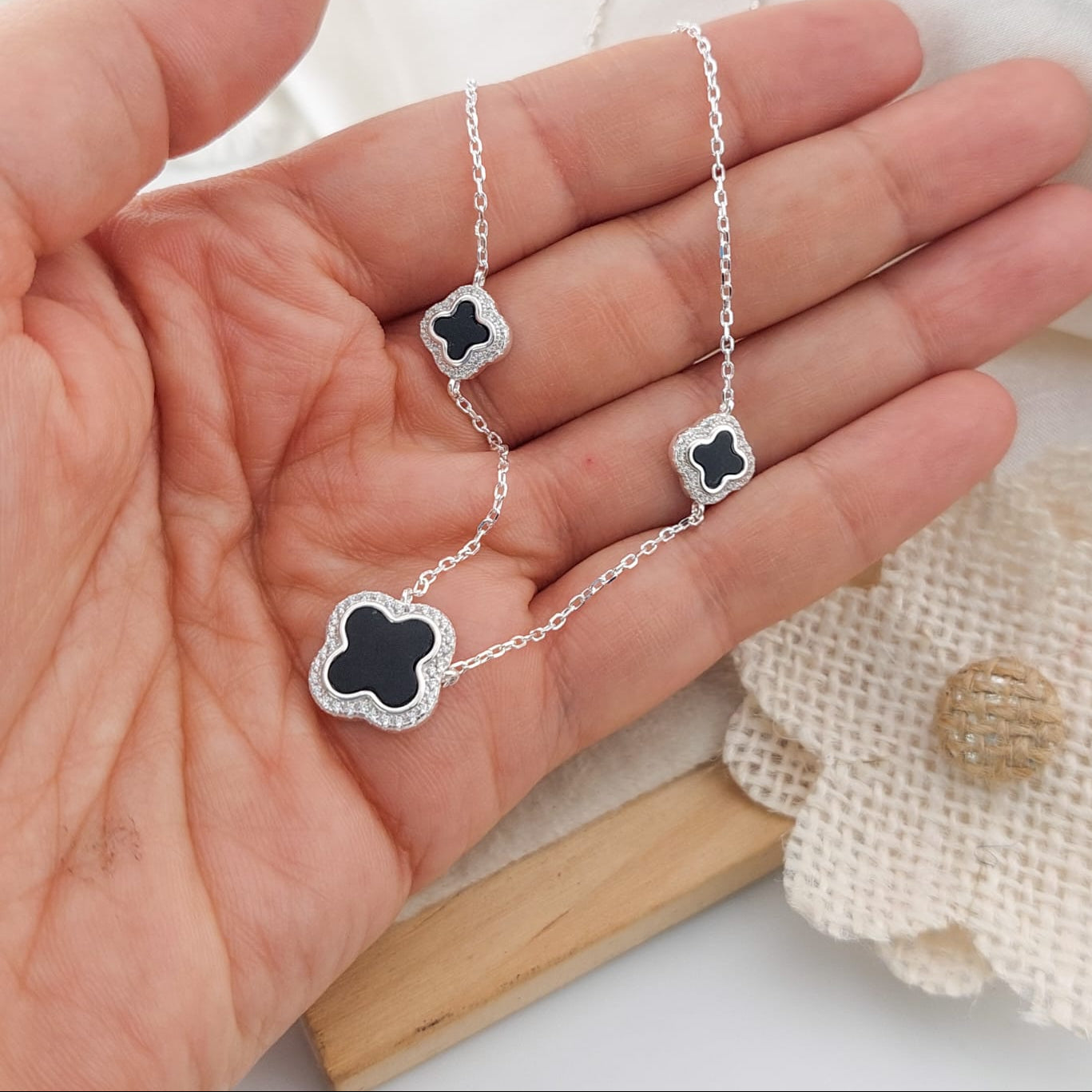 Collar Dama 45-50cm Plata 925 25932